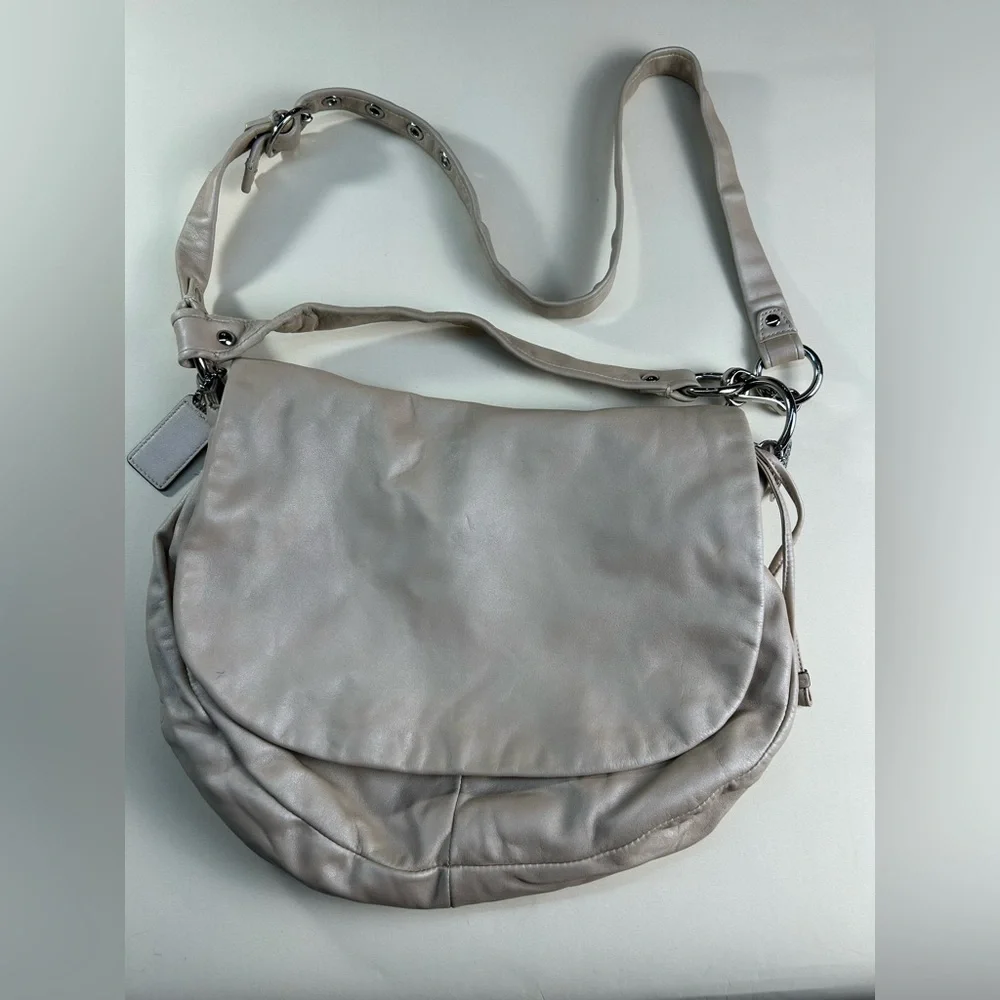 Coach Cream Shoulder Bag
